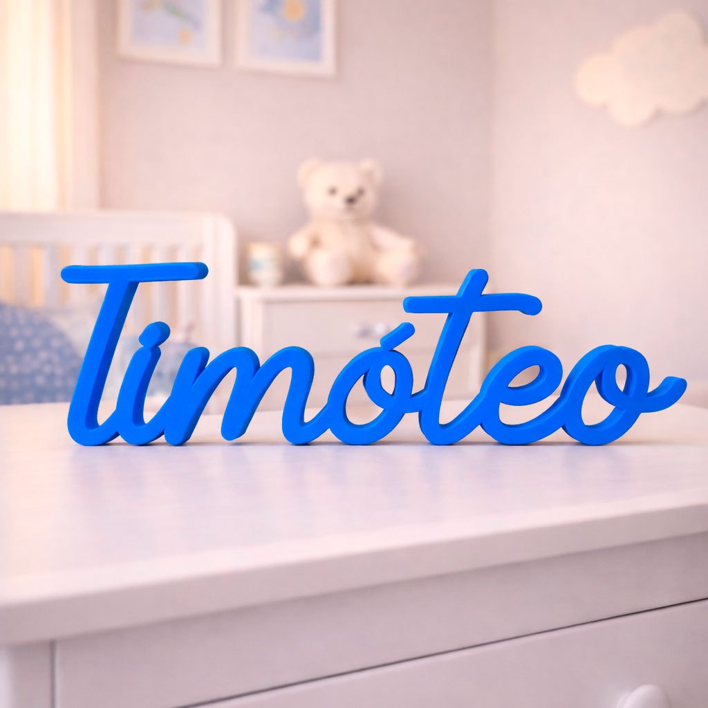 Letreiro Personalizado Com Nome Infantil Ou Recém Nascido Decorativo Recepção De Maternidade Quarto