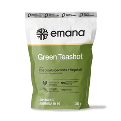 Emana Green Teashot Chá com Especiarias e Vegetais 200g