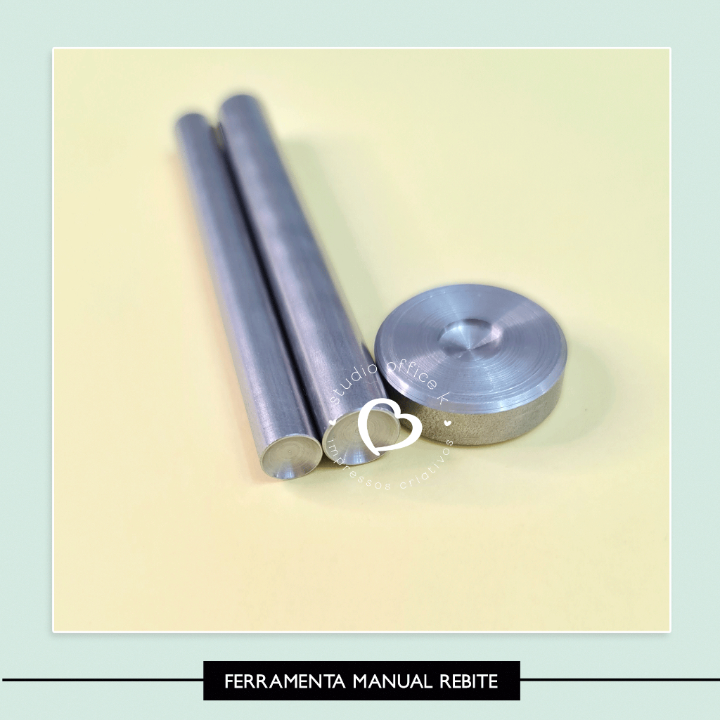 Ferramenta manual para rebite | aplicação de rebite | papelaria | encadernação em Oferta na Shopee