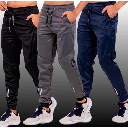 Calça Elastano tecido em Seda Gelada Dry-Fit