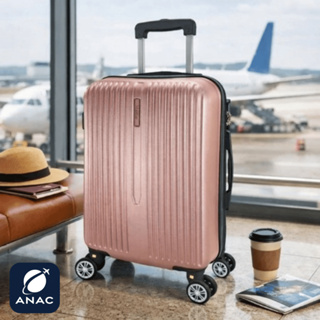 Mala de Viagem/Bordo Rose 10KG Rígida Resistente Medidas ANAC Cadeado Embutido Rodas 360° Removível em Oferta na Shopee