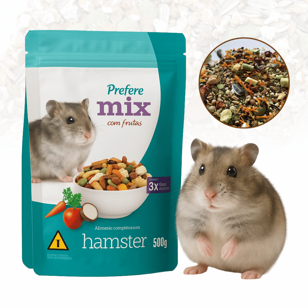 Prefere Alimento Completo para Hamsters 500g em Oferta na Shopee