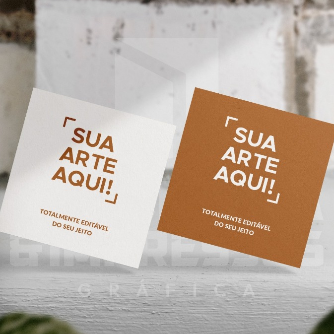 1000 Cartões de Agradecimento - 9x10cm - 300g Frente e Verso em Oferta na Shopee