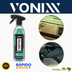 Sintra Fast Vonixx Produto Para Limpar Painel e Plásticos Limpeza Interna Automotiva Oferta Premium