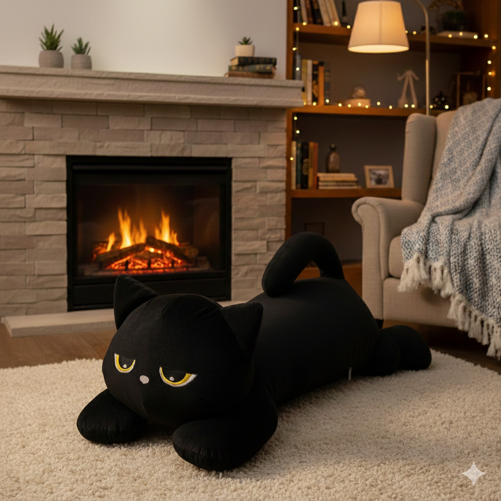 Pelúcia Xuxão Gato 1 Metro Infantil Super Fofo Gigante