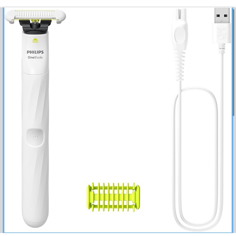 Aparador de Pelos Íntimo Philips OneBlade Intimate QP1924/10 À prova d'água - Bivolt
