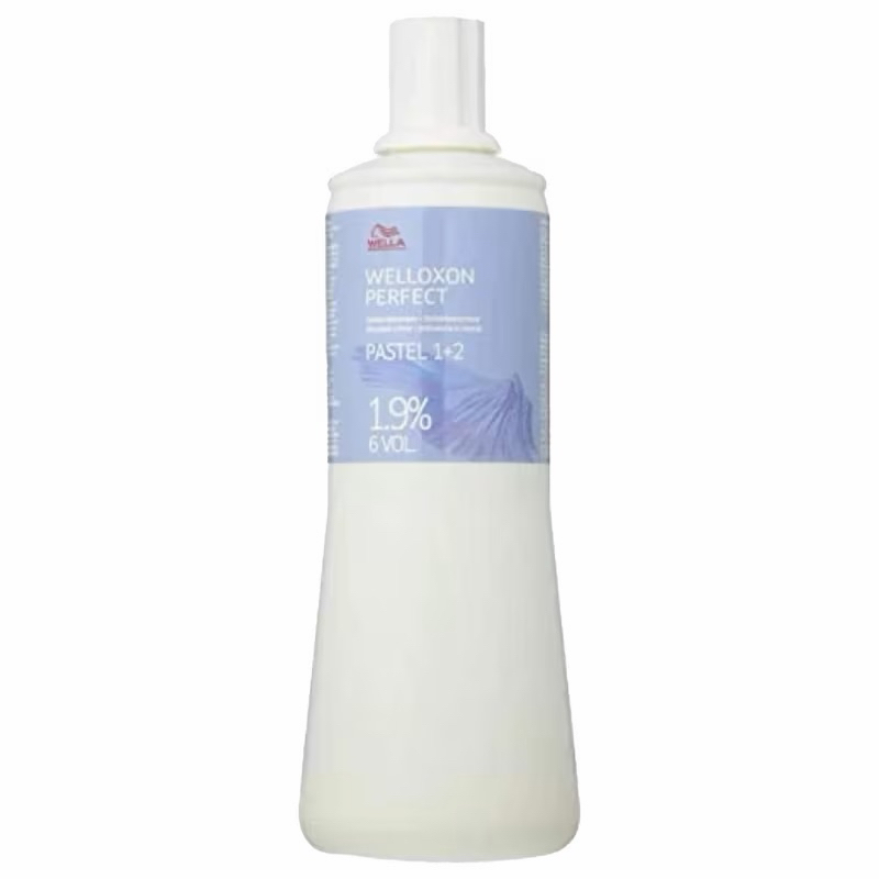 Wella Professionals Welloxon Perfect Pastel 1+2 - 1,9% - Emulsão 6 Volumes 1L em Oferta na Shopee