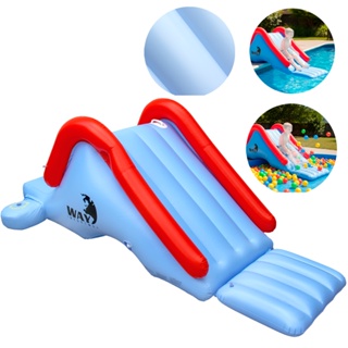 Escorregador Inflável Gigante Tobogã 180 cm para Piscina em Oferta na Shopee