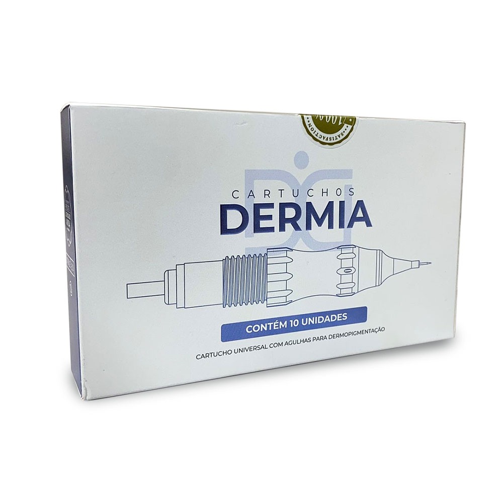 Agulhas Cartuchos Encaixe Fácil Rosca Caixa Com 10 Unidades - Dermia em Oferta na Shopee