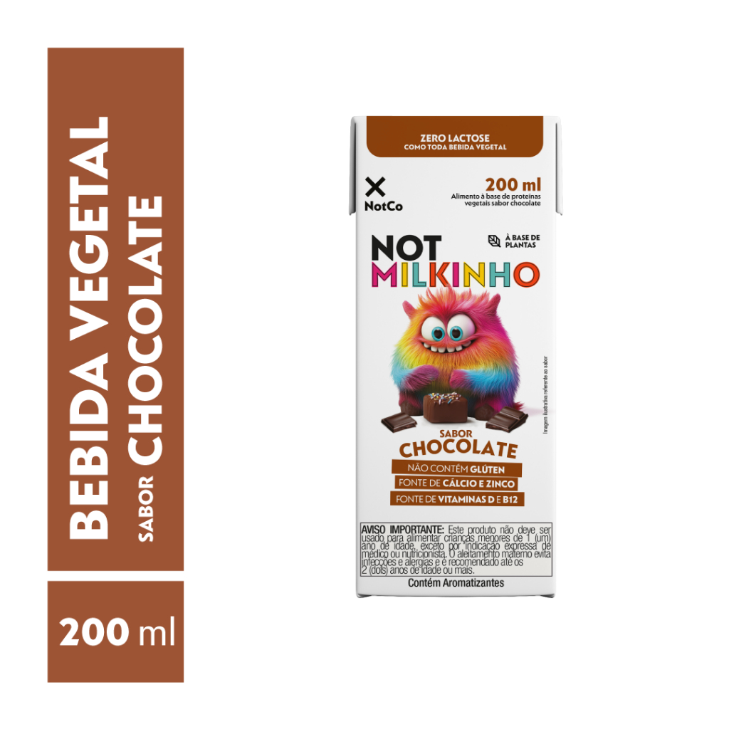 Bebida Vegetal NotCo NotMilkinho Chocolate Chocolate 200ml