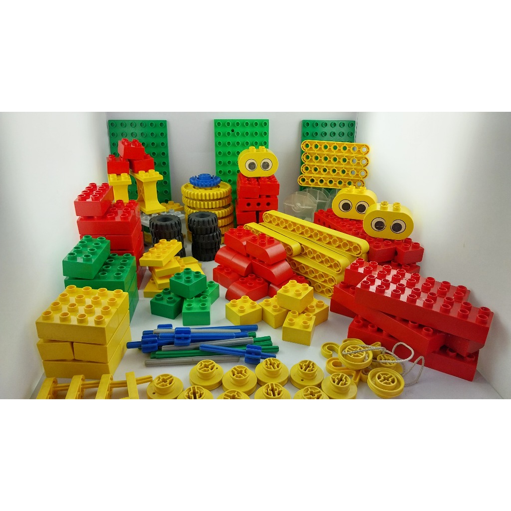 Lote Peças Lego Duplo Coloridas Coleção Lego Semi Novas