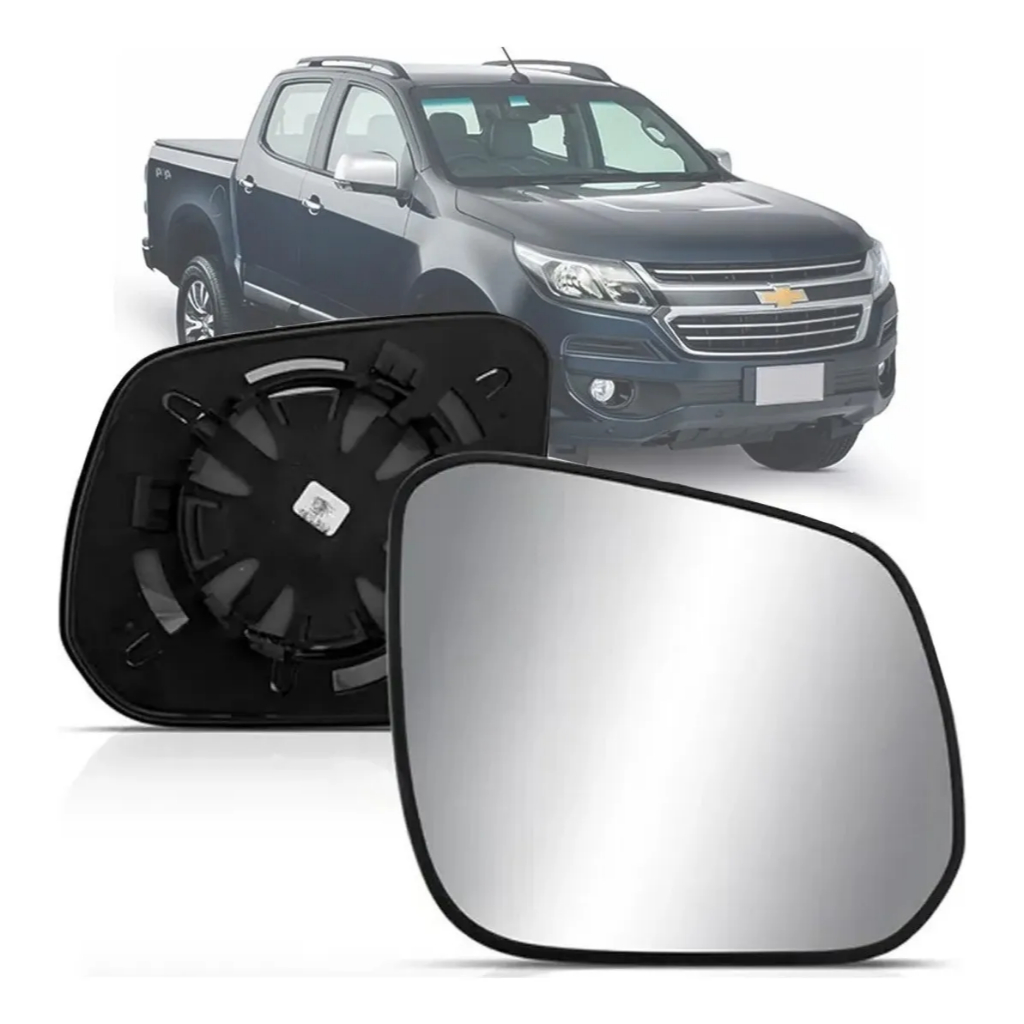 Lente Com Base Retrovisor Direito S10 2012 2013 2014 2015 2016 2017 2018 2019