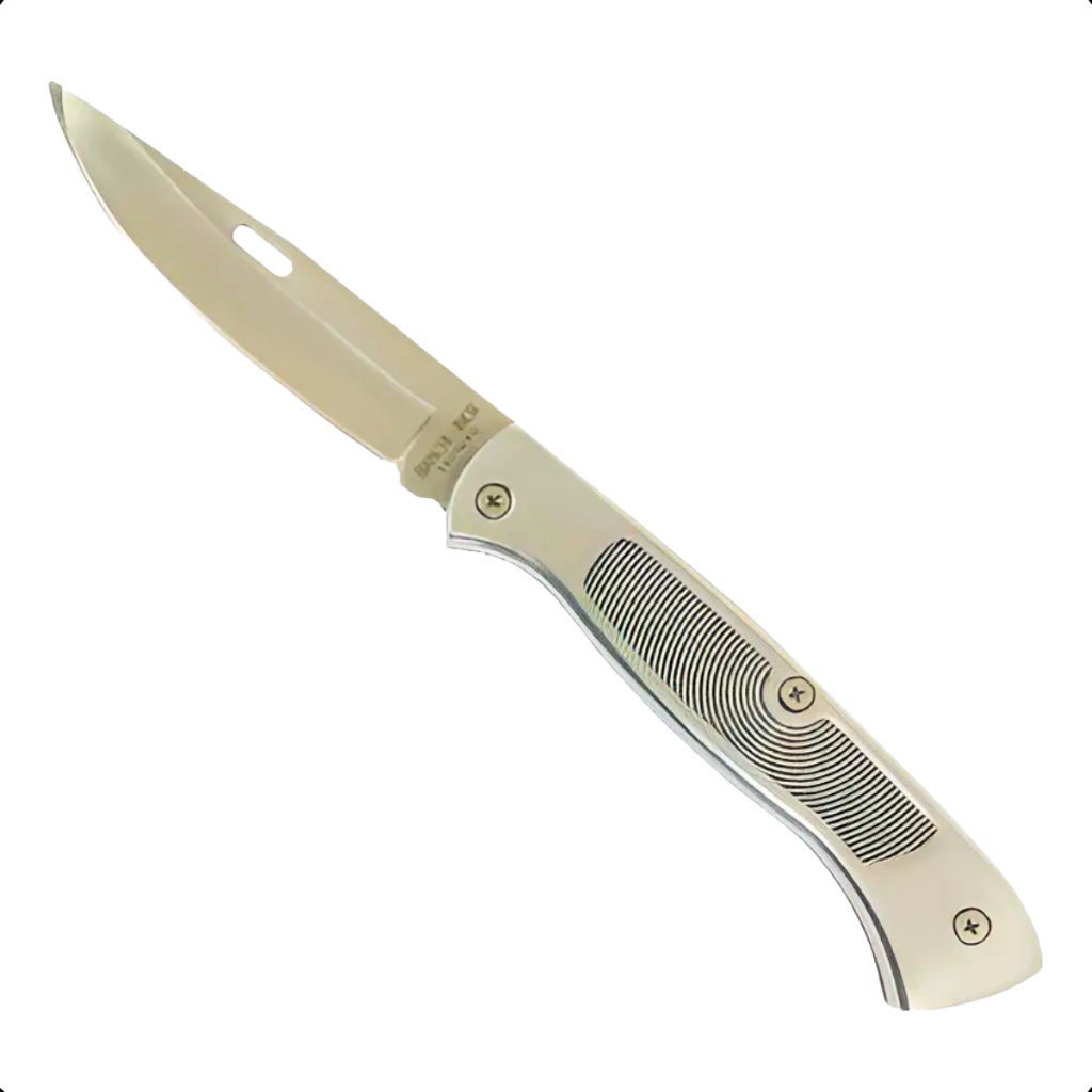 Canivete Inox Bianchi Aventura Cabo de Alumínio C/ Clip 3 1/2" - 10401/33 PARA BOLSO