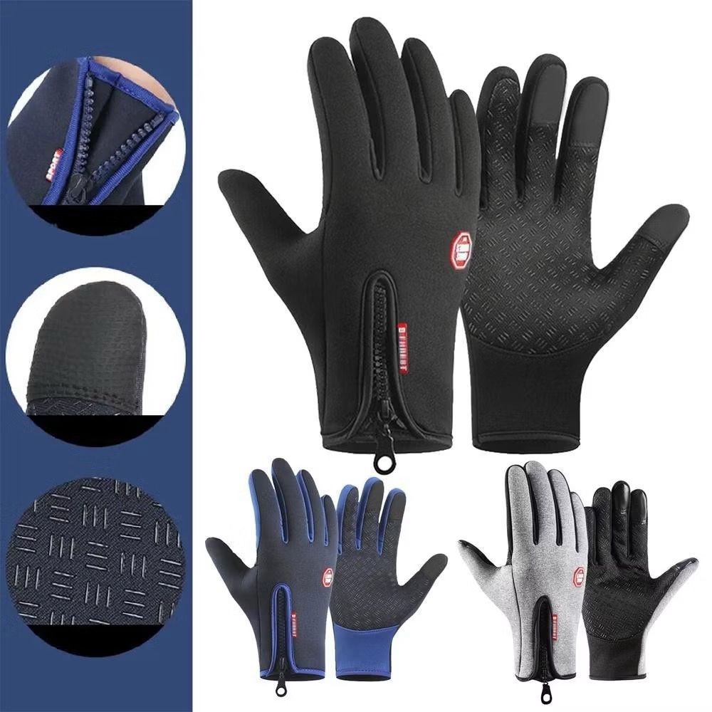 Luva Moto Inverno Impermeável Touch Screen Antiderrapante