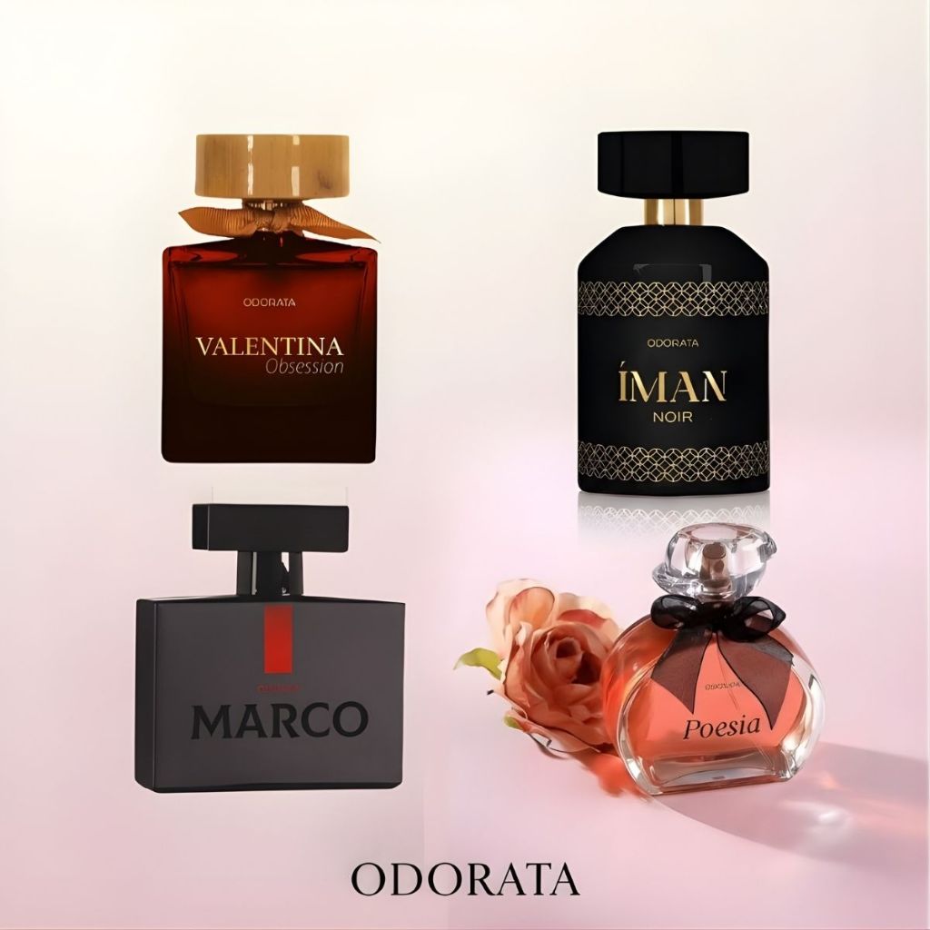 Perfumes Masculino e Feminino 100ml Alta Fixação Odorata