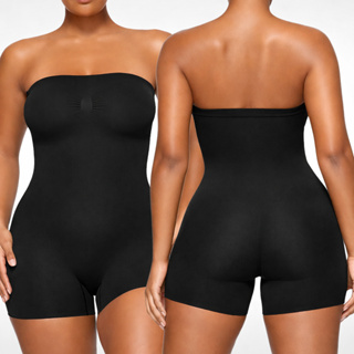 Macaquinho Modelador Tomara Que Caia Sem Bojo Empina Bumbum em Oferta na Shopee