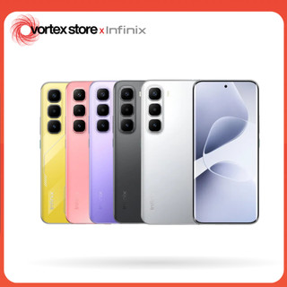 Infinix Hot 60 Pro+ 4G, Versão Global, Processador MediaTek Helio G200 256GB/8GB RAM, Tela Curva