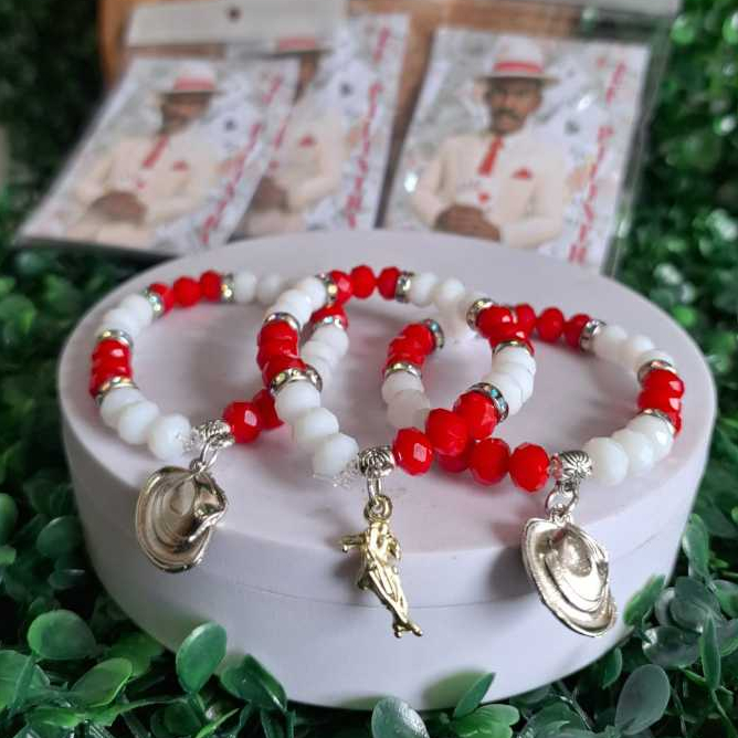 PULSEIRA DE ZE PILINTRA CRISTAL UMBANDA E CANDOMBLÉ
