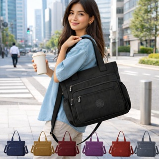 Bolsa Feminina Em Tactel Transversal Ombro Alça Fixa e Alça Removível 5 Divisórias Reforçada Moderna Trabalho Espaçosa em Oferta na Shopee