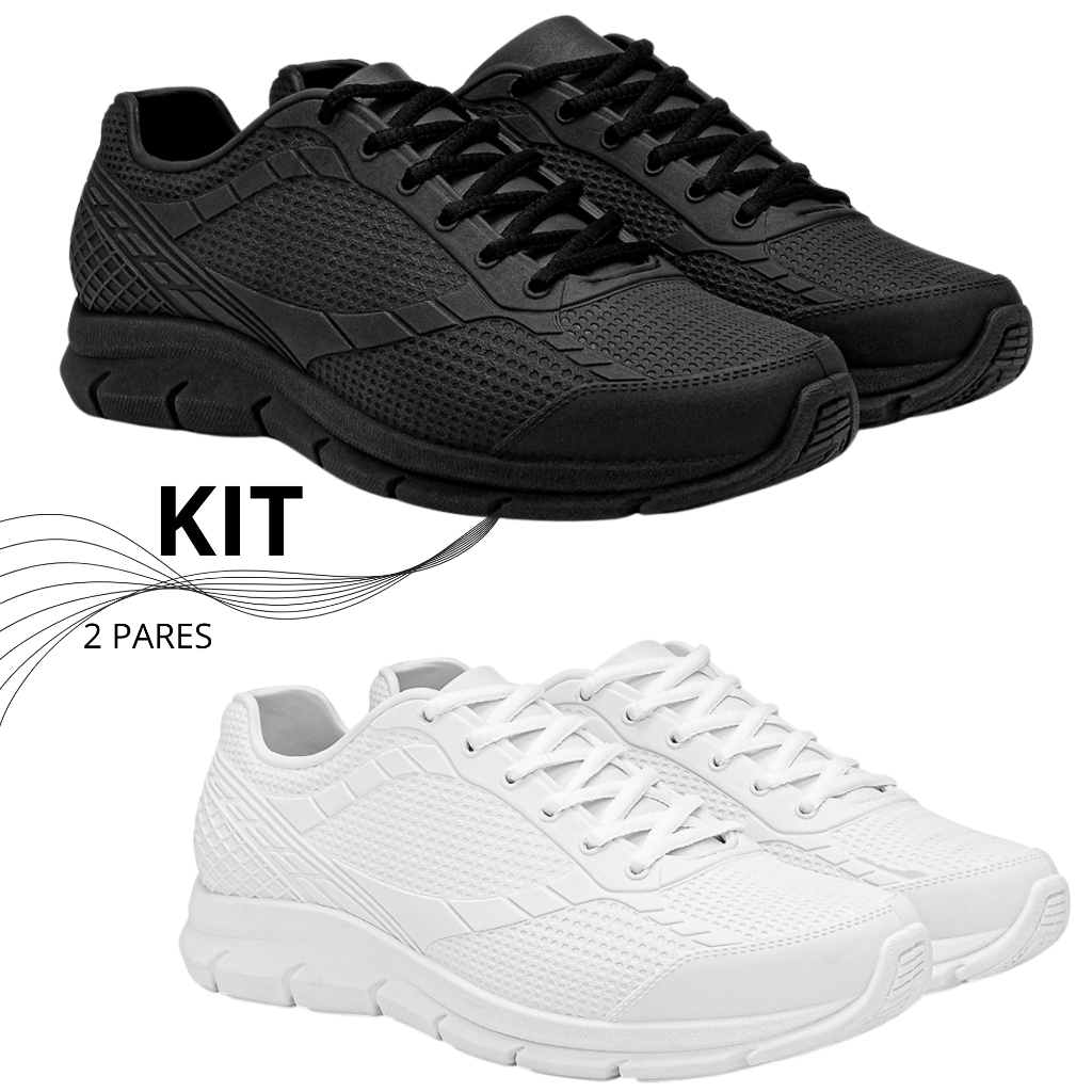 Kit Tenis Feminino Impermeável Confortavel Esporte