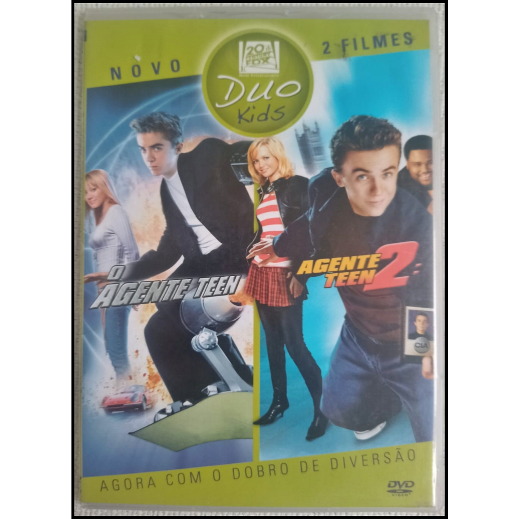 DVD O Agente Teen / O Agente Teen 2: Missão Londres - Original