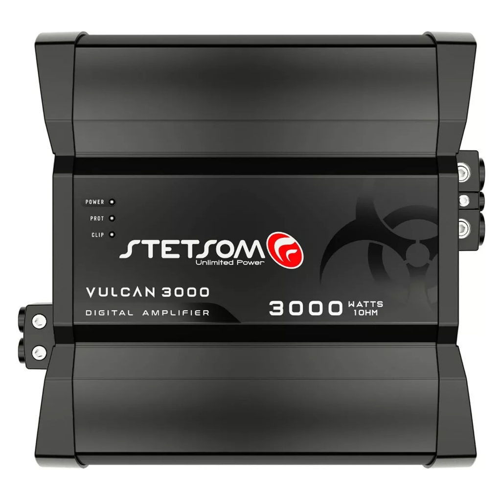 Módulo Automotivo Stetsom Vulcan 3000 3000W RMS Som Automotivo Digital 1, 2 ou 4 Ohms em Oferta na Shopee