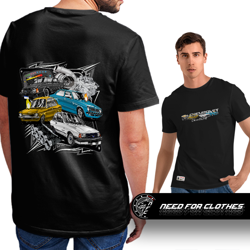 Camiseta Turbo AP Chevrolet Chevette Marajó Fueltech Performance Turbo Boost Racing Aspirado