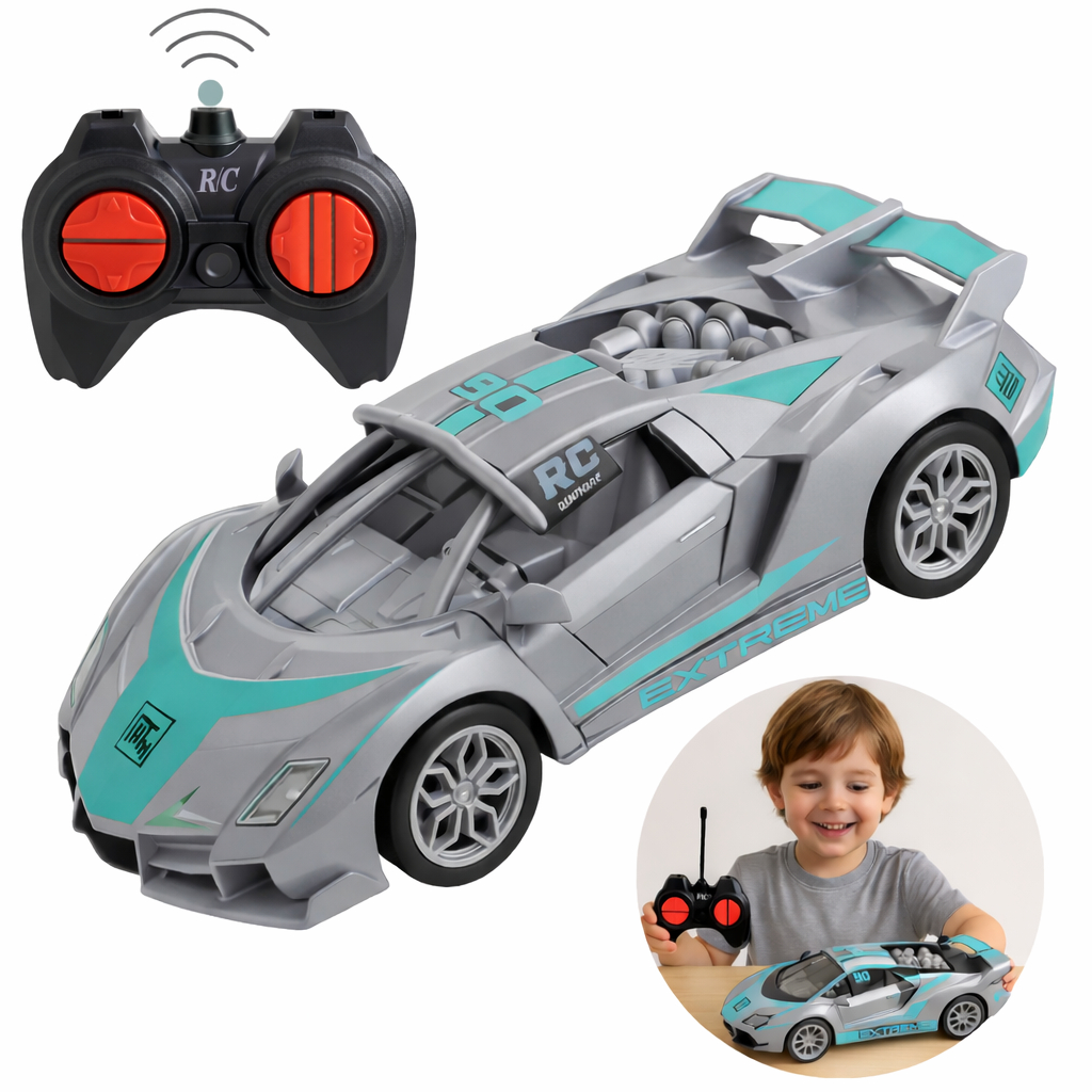 Carrinho Controle Remoto Infantil 7 Funções Esportivo Top