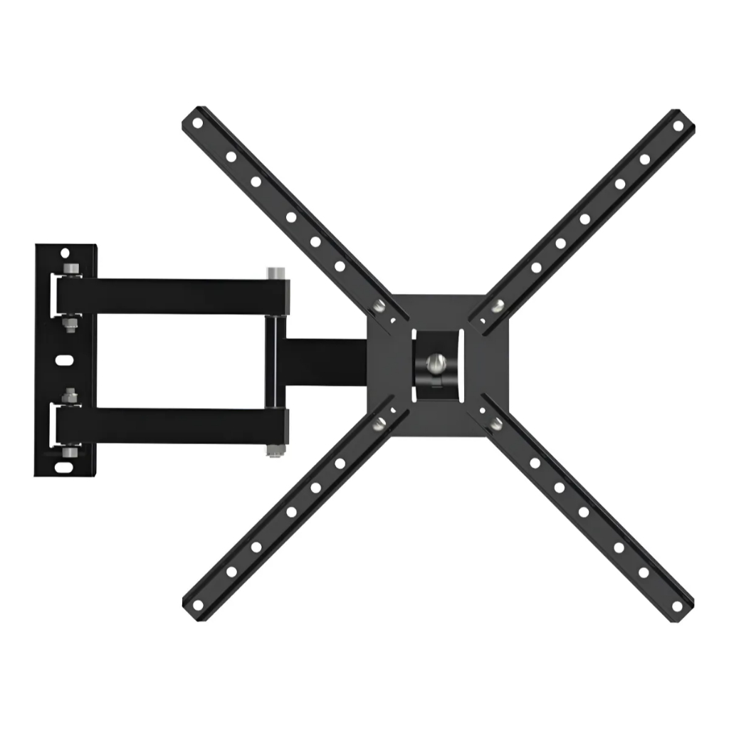 Suporte Para Tv/ Monitor Tri- articulado Led Lcd Articulado 10/56 Polegada Brasforma Cor Preto