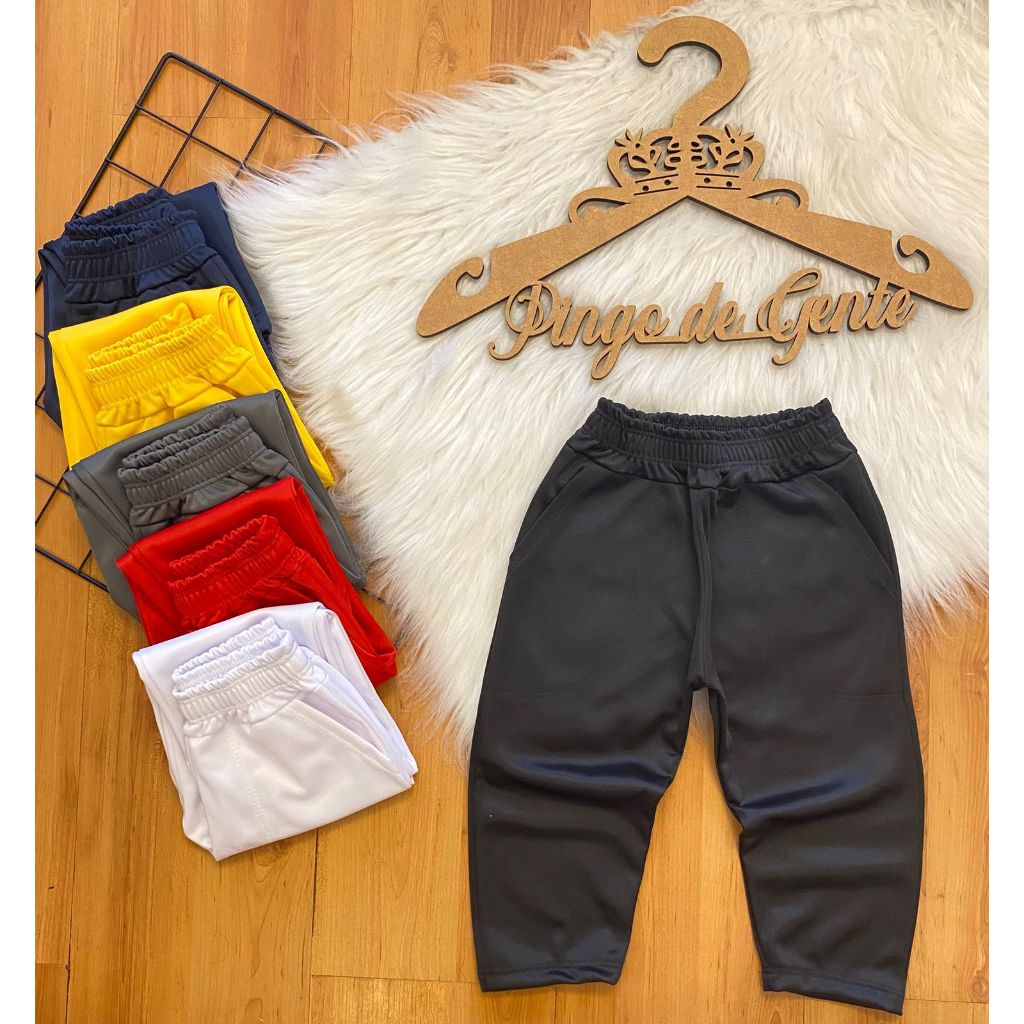 Calça Uniforme Escolar Infantil KIT ou Unidade