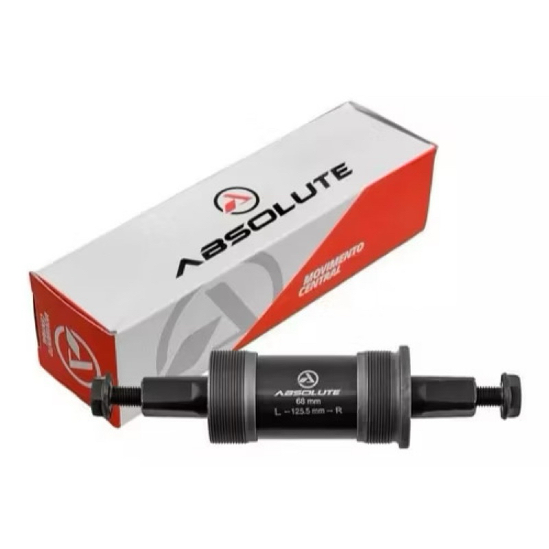 Movimento Central Absolute Selado 122mm BSA Rosca Inglesa Bike MTB