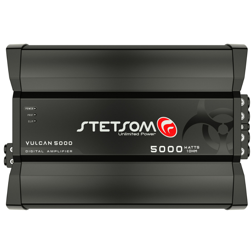 Módulo Automotivo Stetsom Vulcan 5000 5000w Rms Som Automotivo Digital 1, 2 Ou 4 Ohms