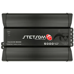 Módulo Automotivo Stetsom Vulcan 5000 5000W RMS Som Automotivo Digital 1, 2 ou 4 Ohms
