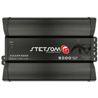 Módulo Automotivo Stetsom Vulcan 5000 5000W RMS Som Automotivo Digital 1, 2 ou 4 Ohms em Oferta na Shopee