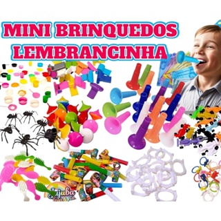 Kit 50 mini brinquedos para Lembrancinhas de aniversário - vários modelos em Oferta na Shopee