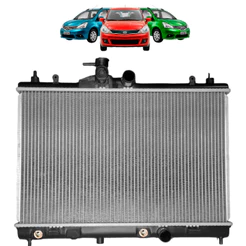 Radiador Nissan Tiida 1.6/1.8 2006 Á 2014 - Automático
