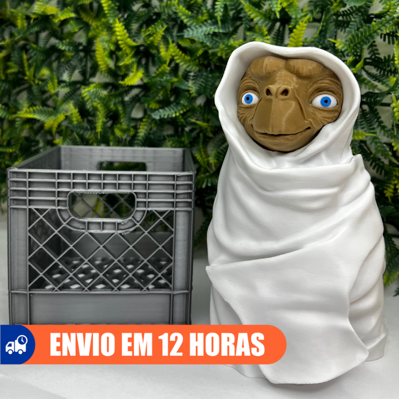 (+VENDIDO+ENVIO RÁPIDO) ET O EXTRATERRESTRE + CESTO Figure action Item Divertido Decoração Geek 17cm