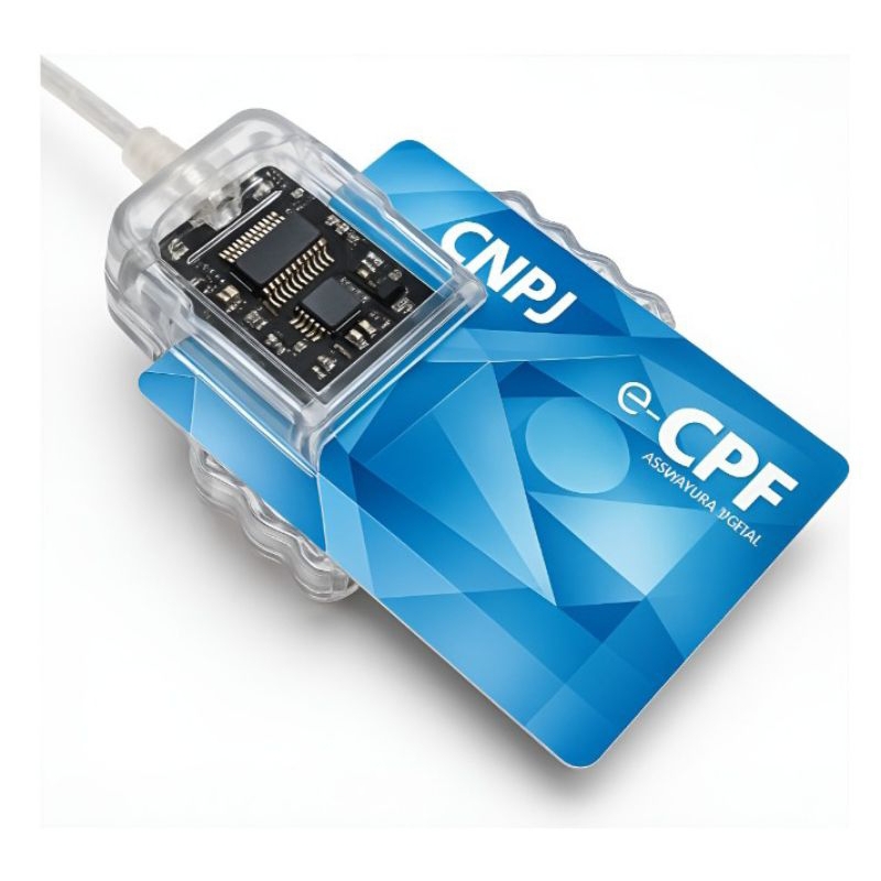Leitor Smart Card para Certificado Digital E-CPF e E-CNPJ