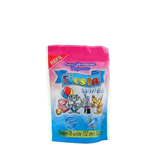 Kit 20 Refil de Lenços Umedecidos Fiesta - 1.400 lenços