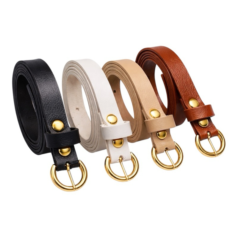 Kit 4 Cintos Femininos Fino da Moda Dourada Delicada - Bia em Oferta na Shopee