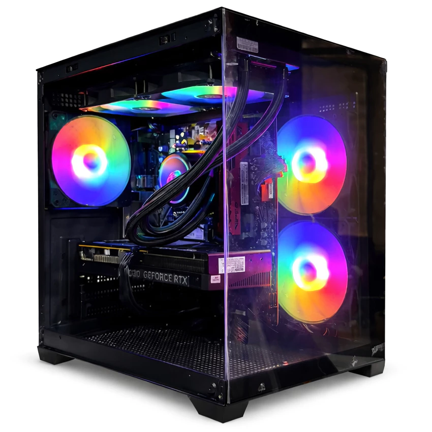 PC GAMER RYZEN 7 5700X, B550M, 32GB RAM, NVME 500GB, NVIDIA RTX 5060 8GB, GABINETE 3 FANS