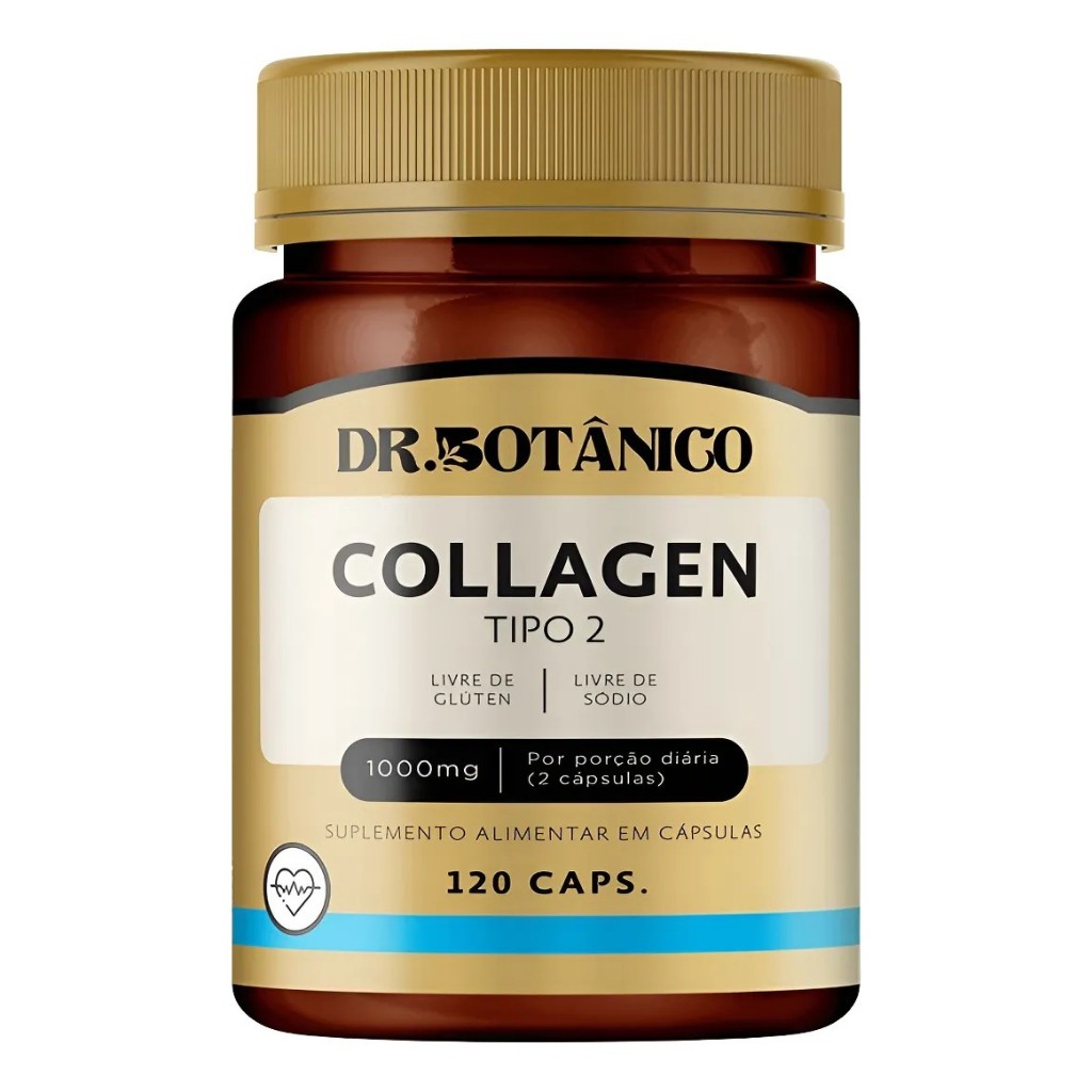 Colágeno Tipo 2 1000mg 120caps Dr. Botânico em Oferta na Shopee