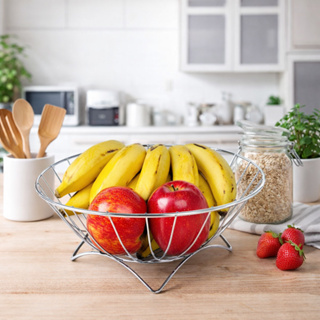 Cesto Organizador - Centro De Mesa Frutas 29cm Rio Mesa N011 Niquelart em Oferta na Shopee