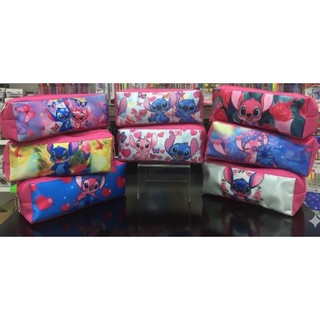 Estojo 3 zíper do Stitch menina e menino Estojo infatil do Stitch