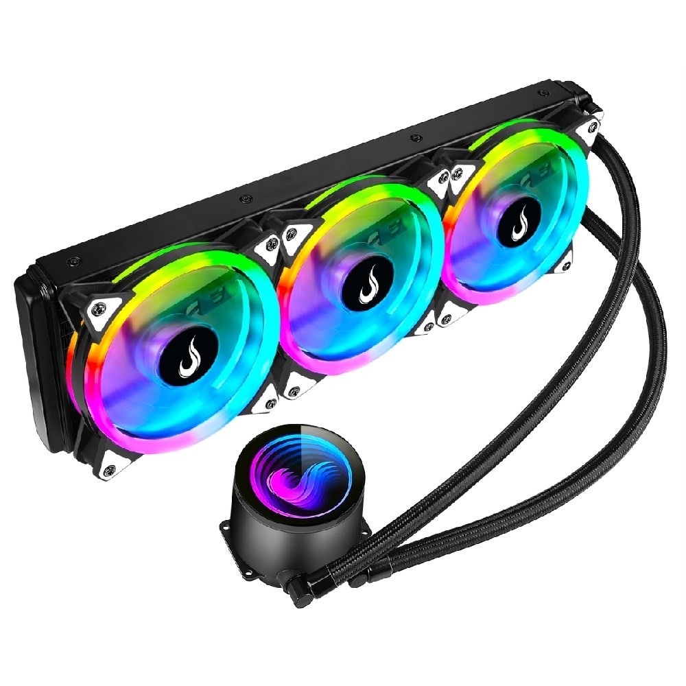 Water Cooler Rise Mode Black 360mm ARGB 2000RPM - RM-WCB-07-ARGB