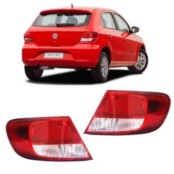 Par Lanterna Traseira Gol G5 Gv 2009 2010 2011 2012 Bicolor