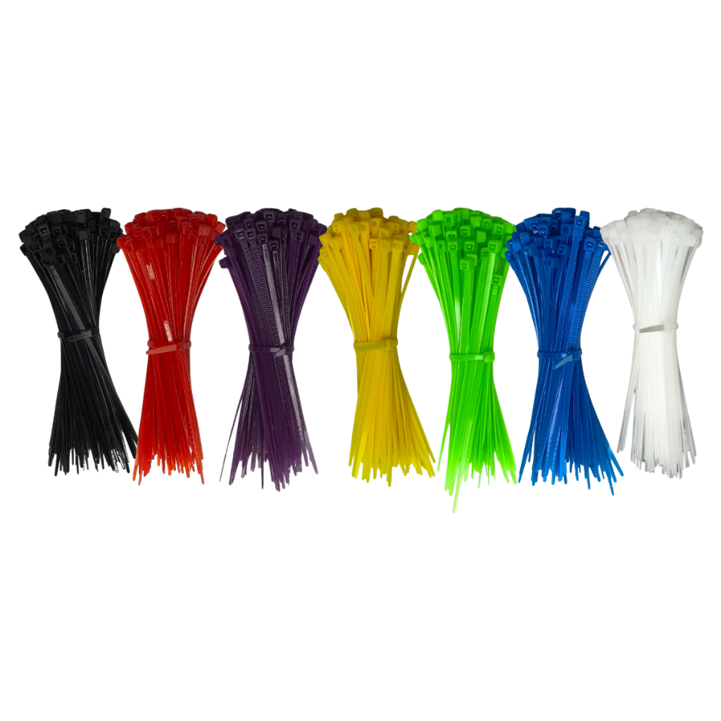 Abraçadeiras Nylon Enforca Gato 2,5x100mm 100 ou 1000 Unidades Escolha Cor Presilha Cintas Plásticas
