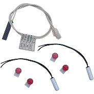 Fusível Térmico Geladeira Brastemp Consul + 2 Sensor Temperatura Degelo 2,7k