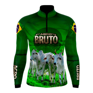 Camisa Camiseta Agro Bruto Fazenda Agricultura Gado 02 com Proteção Solar UV 50+ em Oferta na Shopee