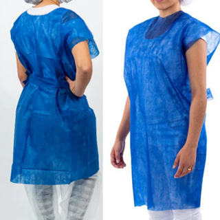 10 Pct Avental Descartável S/manga Azul - Tnt Dejamaro GR Média - 10un em Oferta na Shopee